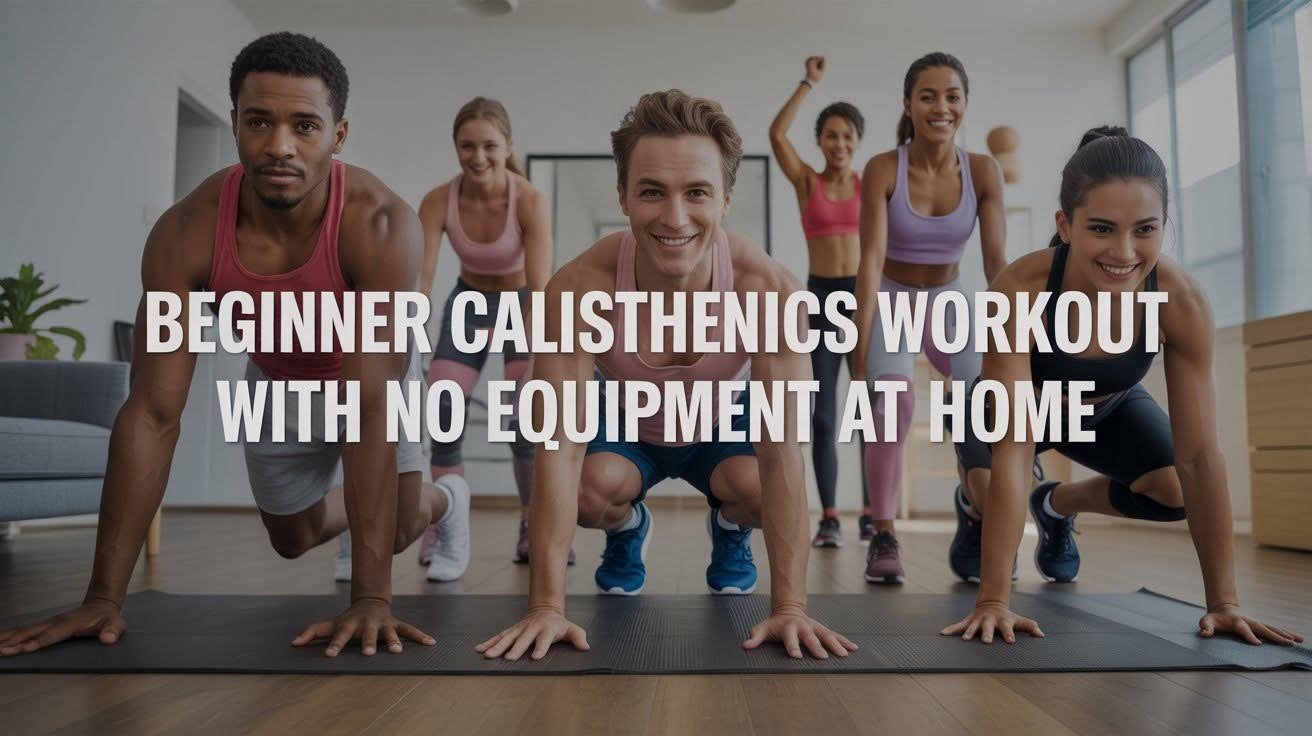 Beginner Calisthenics Workout With No Equipment at Home