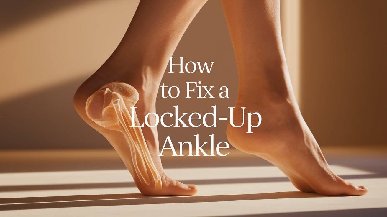 How to Fix a Locked-Up Ankle