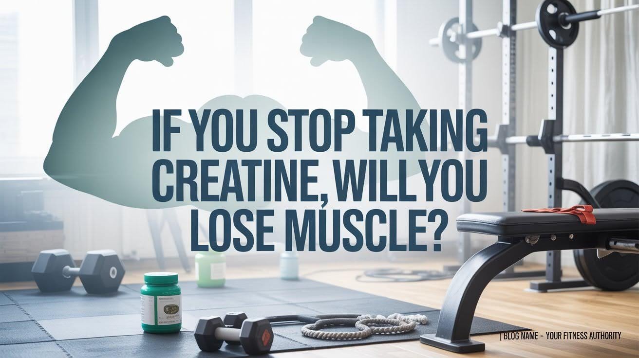 If You Stop Taking Creatine, Will You Lose Muscle