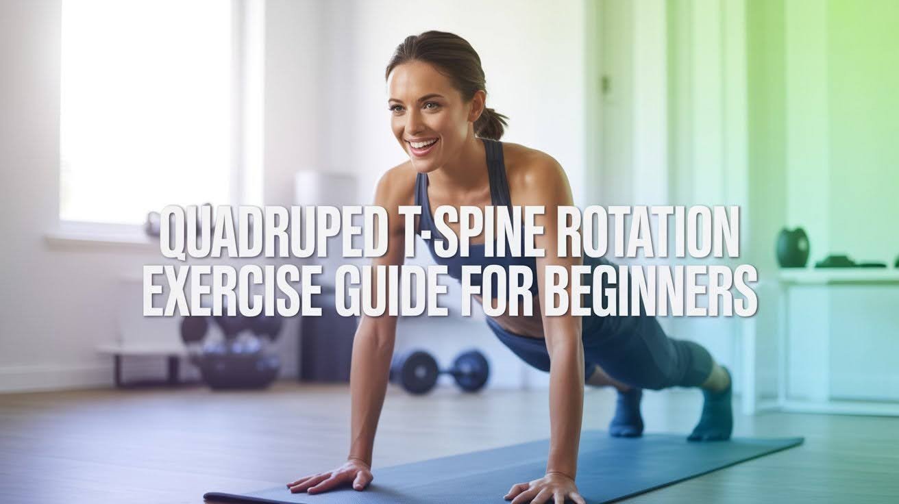 Quadruped T Spine Rotation Exercise Guide for Beginners